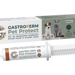 Gastroferm Pet Protect 15 ml- Kistestű kutyáknak és macskáknak