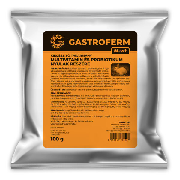 Gastroferm M-Vit Nyúl 100 g